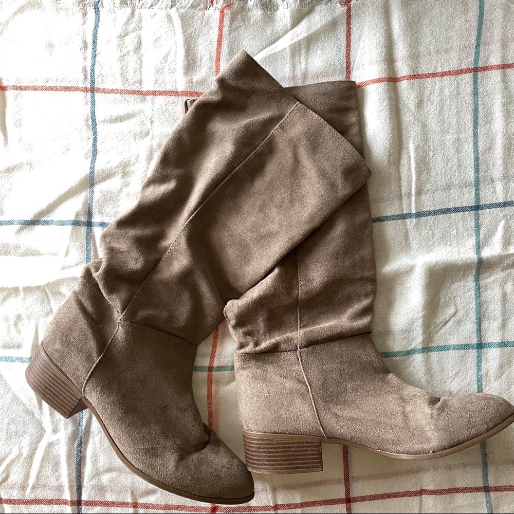 Knee high boots